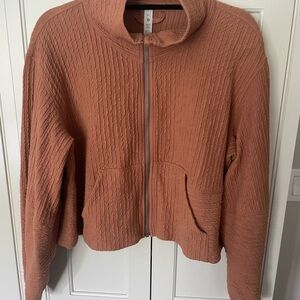 Lulemon Textured Cropped Jacket